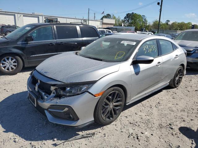 SHHFK7H43LU223108 - 2020 HONDA CIVIC SPORT 银色 照片 1