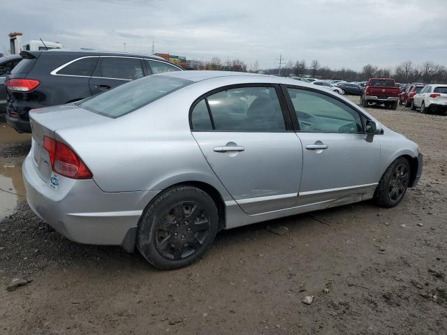 1HGFA16508L014654 - 2008 HONDA CIVIC LX SILVER photo 3