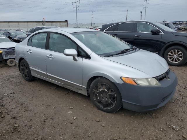 1HGFA16508L014654 - 2008 HONDA CIVIC LX SILVER photo 4