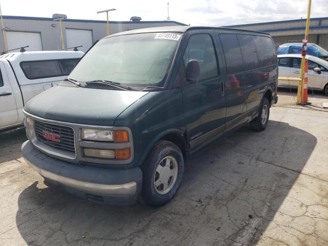 1GKFG15RXV1006140 - 1997 GMC SAVANA G1500 GREEN photo 1