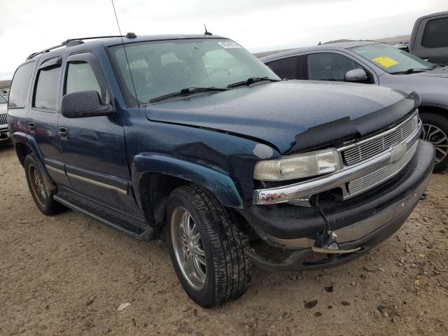 1GNEK13T25J202486 - 2005 CHEVROLET TAHOE K1500 BLUE photo 4