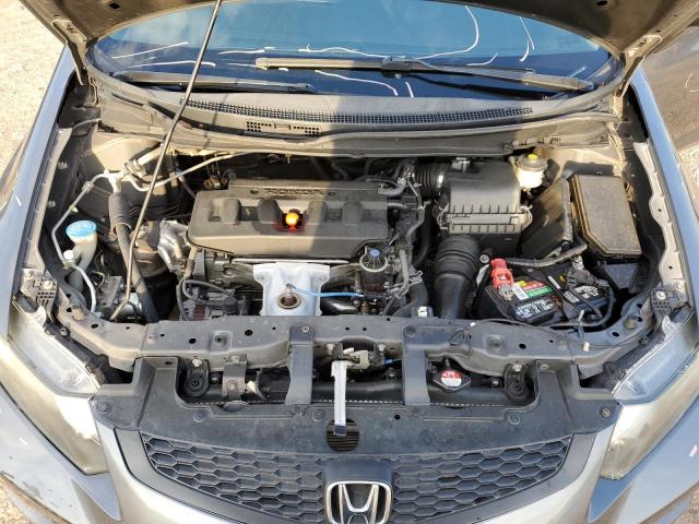 2HGFG3B56CH550546 - 2012 HONDA CIVIC LX GRAY photo 11