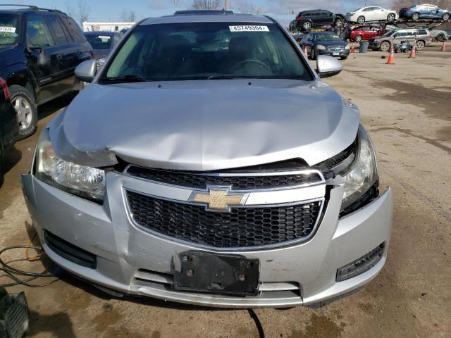 1G1PF5SCXC7134181 - 2012 CHEVROLET CRUZE LT SILVER photo 5