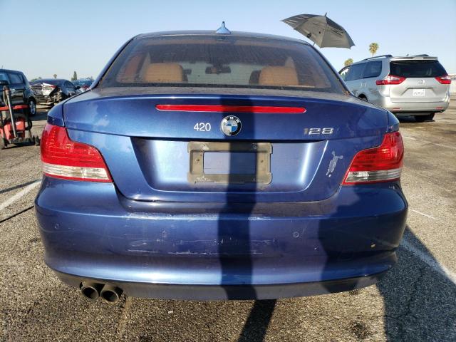 WBAUP93599VF48698 - 2009 BMW 128 I BLUE photo 6