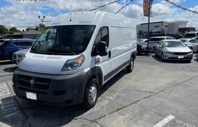 3C6TRVDG6JE147737 - 2018 RAM PROMASTER 2500 HIGH أبيض صورة 2