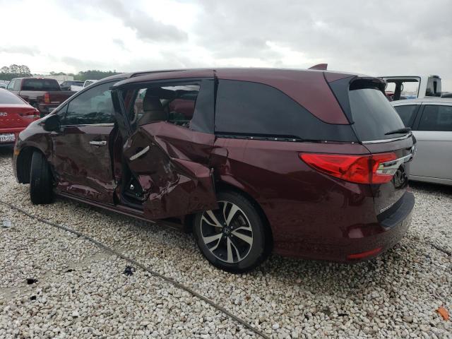 5FNRL6H90LB065859 - 2020 HONDA ODYSSEY ELITE MAROON photo 2