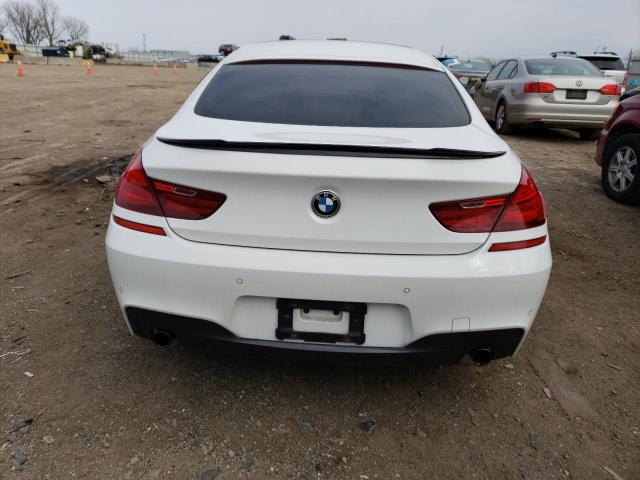 WBA6B8C5XED452495 - 2014 BMW 640 XI GRAN COUPE WHITE photo 6