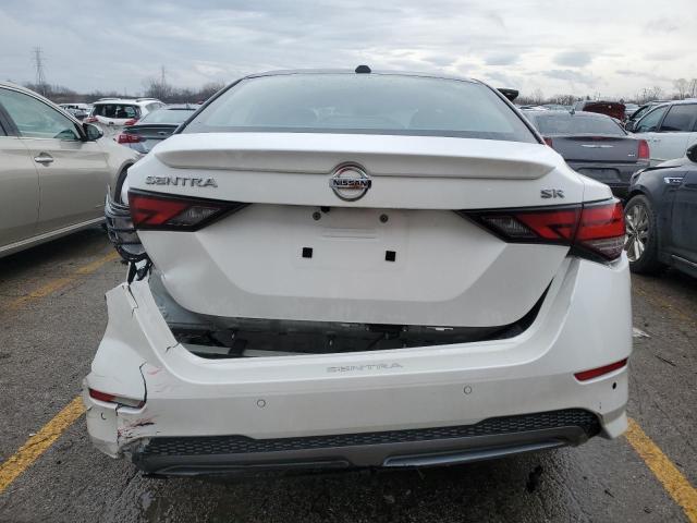 3N1AB8DV2MY289819 - 2021 NISSAN SENTRA SR WHITE photo 6