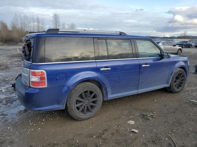 2FMHK6D84DBD05050 - 2013 FORD FLEX LIMITED BLUE photo 3