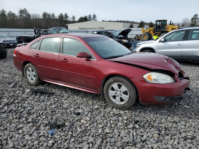 2G1WB5EN5A1138136 - 2010 CHEVROLET IMPALA LT RED photo 4