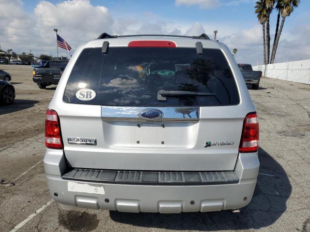 1FMCU493X9KA86744 - 2009 FORD ESCAPE HYBRID SILVER photo 6