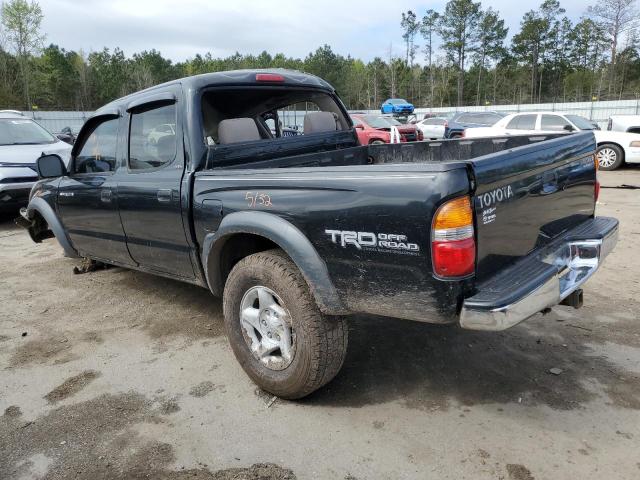 5TEGN92N53Z189391 - 2003 TOYOTA TACOMA DOUBLE CAB PRERUNNER BLACK photo 2