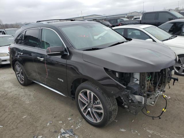 5FRYD4H82HB030069 - 2017 ACURA MDX ADVANCE BLACK photo 4