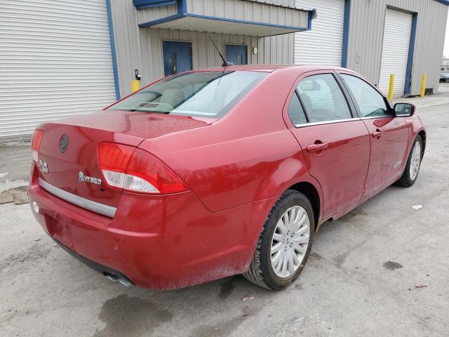 3MEDM0L34BR604132 - 2011 MERCURY MILAN HYBRID RED photo 3