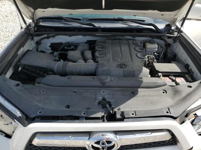 JTEZU5JR4A5007667 - 2010 TOYOTA 4RUNNER SR5 WHITE photo 12