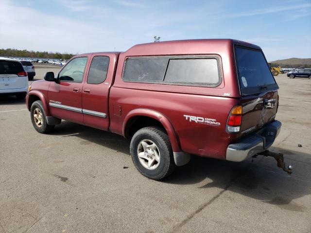 5TBBT44153S391828 - 2003 TOYOTA TUNDRA ACCESS CAB SR5 MAROON photo 2