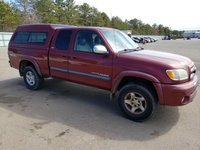 5TBBT44153S391828 - 2003 TOYOTA TUNDRA ACCESS CAB SR5 MAROON photo 4