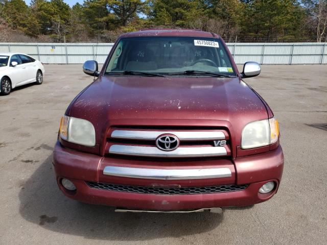 5TBBT44153S391828 - 2003 TOYOTA TUNDRA ACCESS CAB SR5 MAROON photo 5