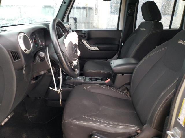 1C4HJWEG2GL267867 - 2016 JEEP WRANGLER U SAHARA SILVER photo 7
