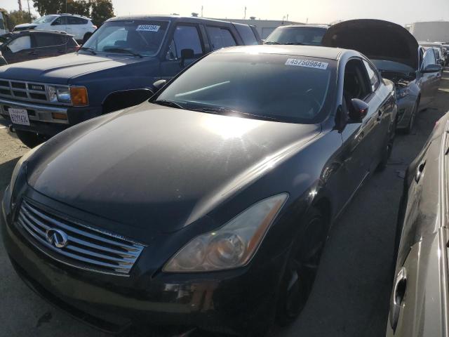 JNKCV64E28M107707 - 2008 INFINITI G37 BASE BLACK photo 1