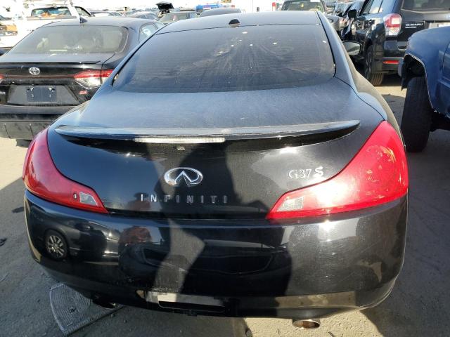 JNKCV64E28M107707 - 2008 INFINITI G37 BASE BLACK photo 6