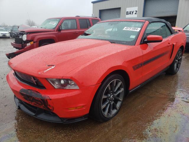 1ZVBP8FF6B5168243 - 2011 FORD MUSTANG GT RED photo 1