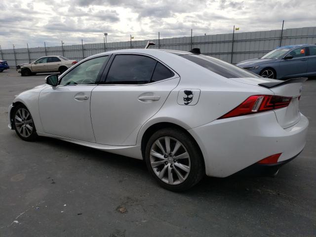 JTHBA1D28G5028437 - 2016 LEXUS IS 200T WHITE photo 2