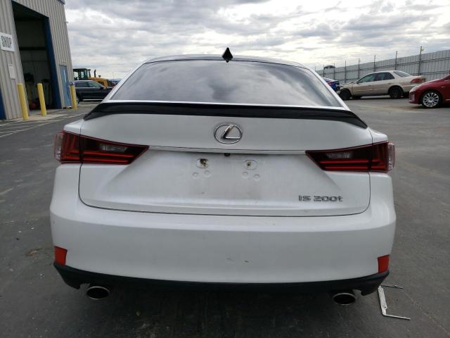 JTHBA1D28G5028437 - 2016 LEXUS IS 200T WHITE photo 6