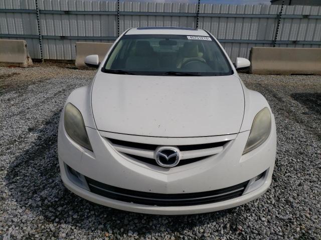 1YVHZ8CH3A5M50829 - 2010 MAZDA 6 I WHITE photo 5