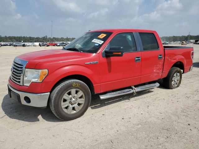 1FTEW1C85AKE58487 - 2010 FORD F150 SUPERCREW RED photo 1