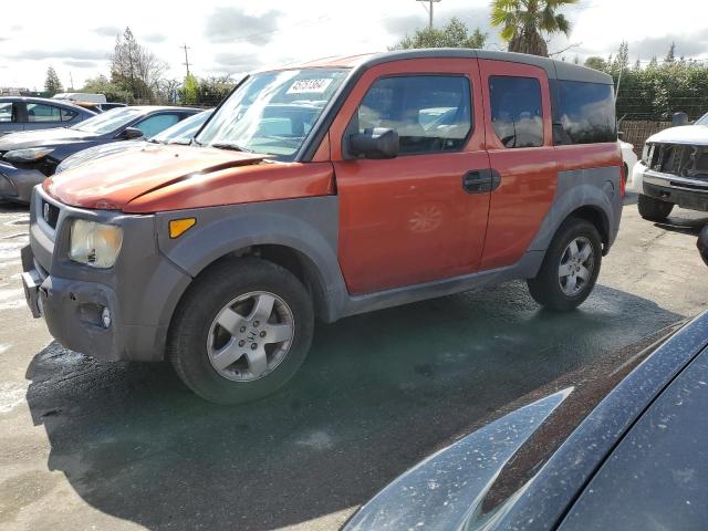 5J6YH28623L029156 - 2003 HONDA ELEMENT EX ORANGE photo 1