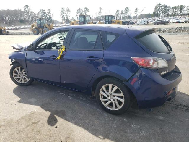 JM1BL1L70C1664893 - 2012 MAZDA 3 I BLUE photo 2