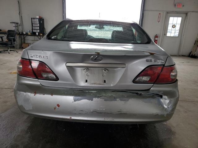 JTHBF30G230087277 - 2003 LEXUS ES 300 SILVER photo 6