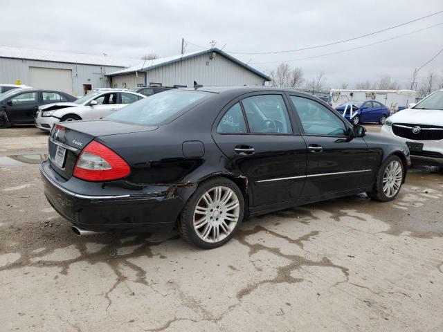 WDBUF87X48B272261 - 2008 MERCEDES-BENZ E 350 4MATIC BLACK photo 3