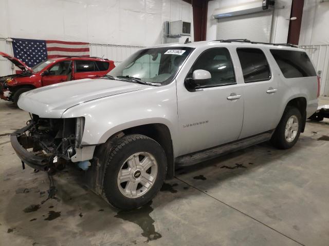 1GNSKJE74DR220409 - 2013 CHEVROLET SUBURBAN K1500 LT SILVER photo 1