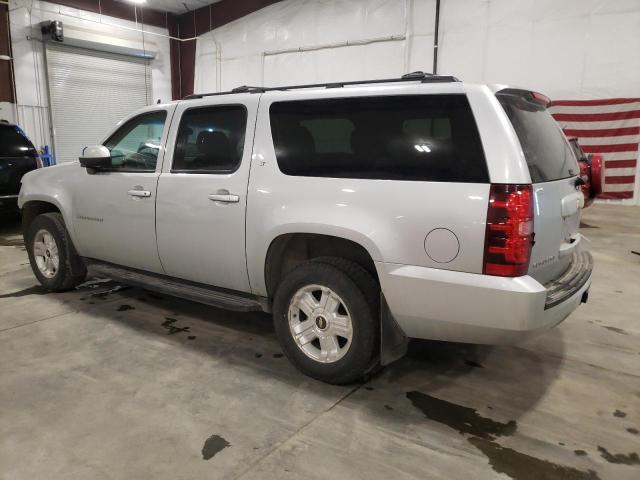 1GNSKJE74DR220409 - 2013 CHEVROLET SUBURBAN K1500 LT SILVER photo 2