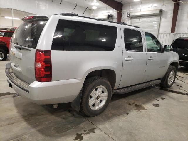 1GNSKJE74DR220409 - 2013 CHEVROLET SUBURBAN K1500 LT SILVER photo 3