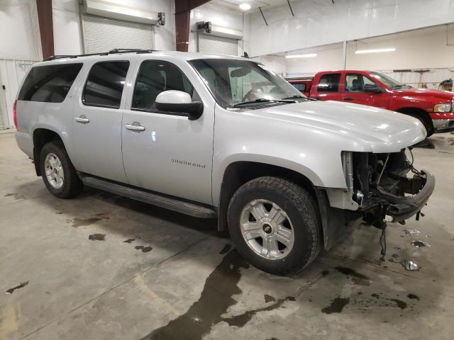 1GNSKJE74DR220409 - 2013 CHEVROLET SUBURBAN K1500 LT SILVER photo 4