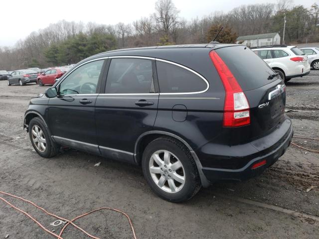 5J6RE48789L050880 - 2009 HONDA CR-V EXL BLACK photo 2