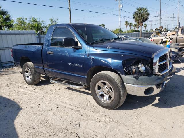 1D7HA16K17J537016 - 2007 DODGE RAM 1500 ST BLUE photo 4