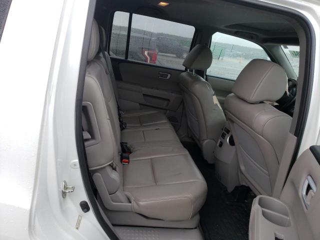 5FNYF3H58FB006478 - 2015 HONDA PILOT EXL WHITE photo 10