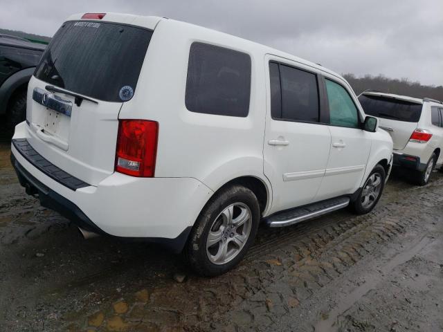 5FNYF3H58FB006478 - 2015 HONDA PILOT EXL WHITE photo 3