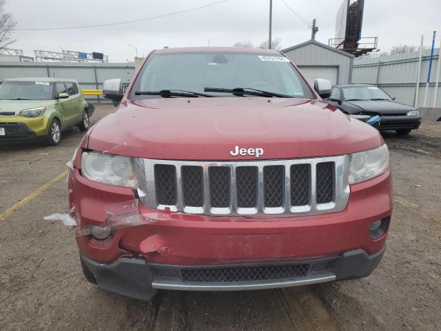 1J4RR6GT9BC514120 - 2011 JEEP GRAND CHER OVERLAND RED photo 5
