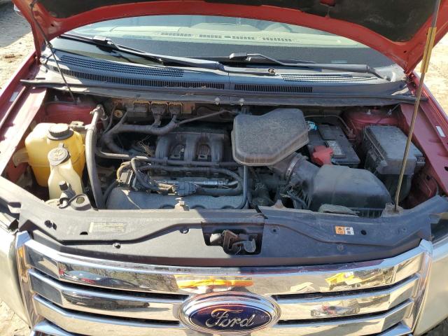 2FMDK46C97BA81783 - 2007 FORD EDGE SE RED photo 11