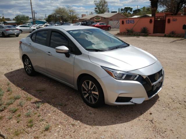 3N1CN8EV5LL854123 - 2020 NISSAN VERSA SV SILVER photo 1