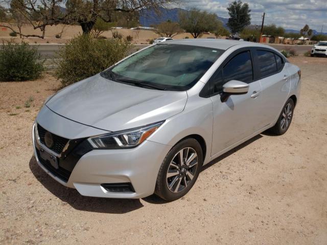 3N1CN8EV5LL854123 - 2020 NISSAN VERSA SV SILVER photo 2