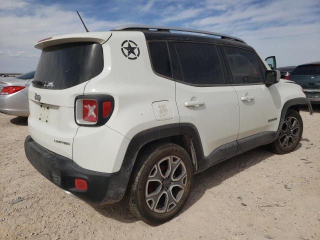 ZACCJADB9HPF93889 - 2017 JEEP RENEGADE LIMITED WHITE photo 3