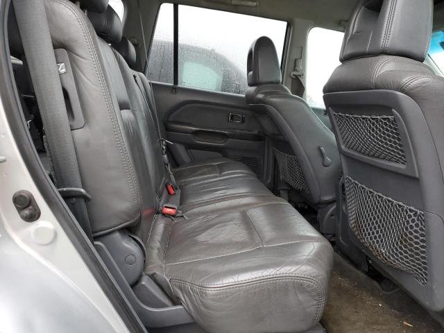 2HKYF18624H515252 - 2004 HONDA PILOT EXL SILVER photo 10