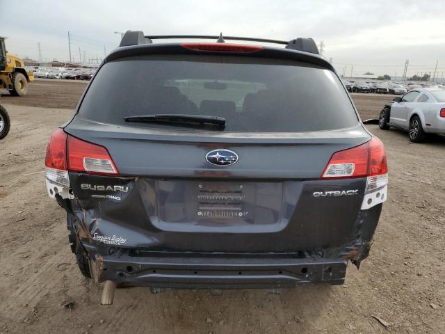 4S4BRCKC2D3265428 - 2013 SUBARU OUTBACK 2.5I LIMITED GRAY photo 6