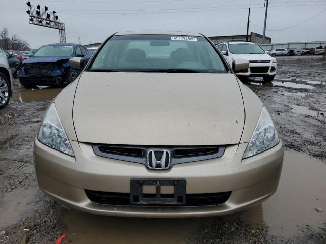 1HGCM55744A033721 - 2004 HONDA ACCORD EX GOLD photo 5